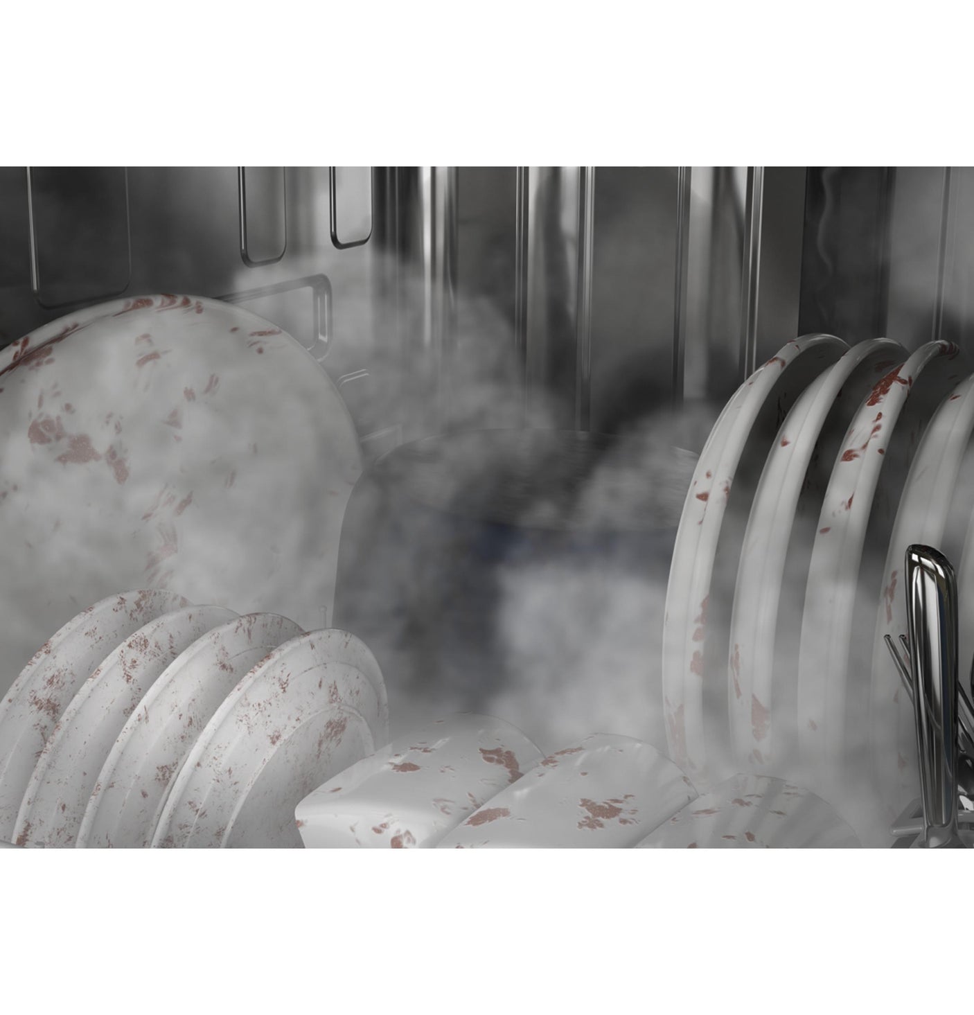GE Profile™ ENERGY STAR® Fingerprint Resistant Top Control with Stainless Steel Interior Dishwasher with Sanitize Cycle & Twin Turbo Dry Boost