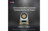 LG SIGNATURE 9.0 cu. ft. Mega Capacity Smart Front Load Gas Dryer with TurboSteam®, Built-In Intelligence and Hybrid Electronic Controls with LCD Display