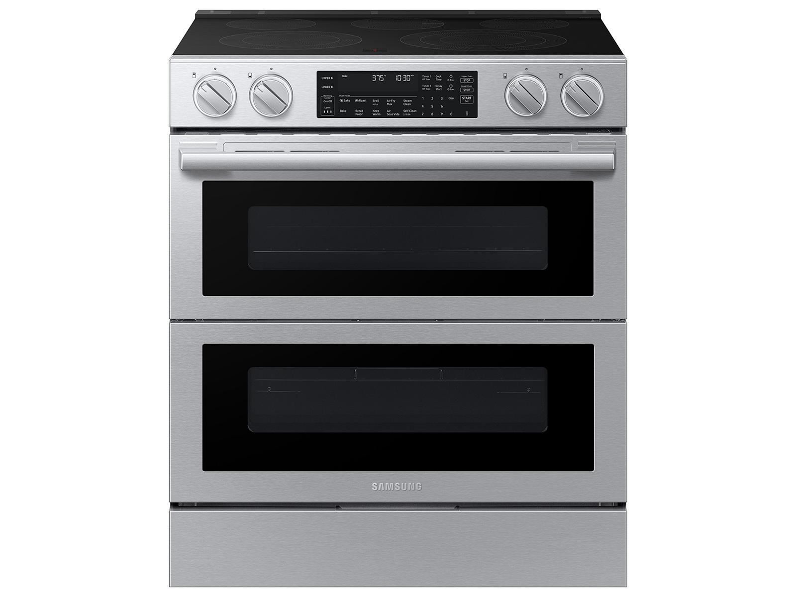 Bespoke Smart Slide-in Electric Range Flex Duo™ Oven  Pro Style Design  Dual True Convection