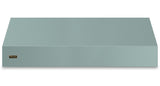 60"W. 18"H. Wall Hood (Finish: Splash, Trim: Brushed Brass)