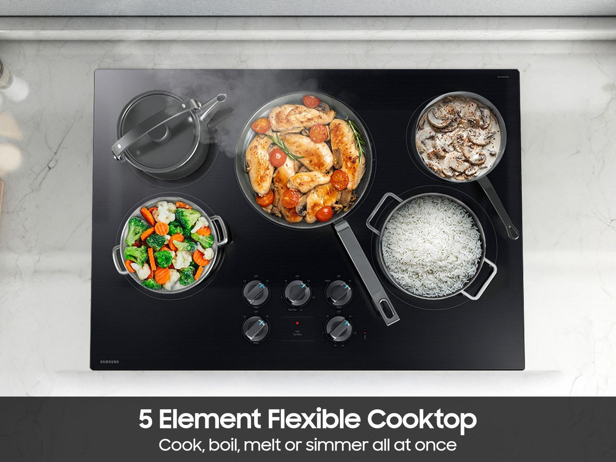 30" Electric ENERGY STAR ® Certified Cooktop with Illuminated Knobs