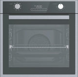 24" Single Electric Wall Oven, 2.5 cu.ft. Oven Capactiy, Multifunctional Oven with Convection Fan, True Euro Convection Fan, Digital Display, Stainless Steel