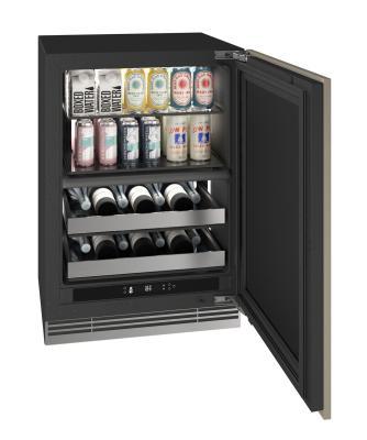 Urbd324 24" Dual-zone Beverage Center With Integrated Solid Finish (115 V/60 Hz)