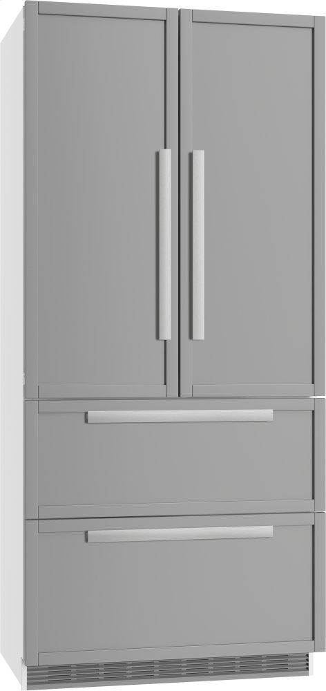 KFNF 9955 iDE - FrenchDoor Bottom-mount Units maximum convenience thanks to generous large capacity and ice maker.