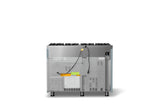 48"W. Sealed Burner Gas Range (Burner: 8b, Finish: November Sky, Trim: Polished Chrome, Fuel: Propane)