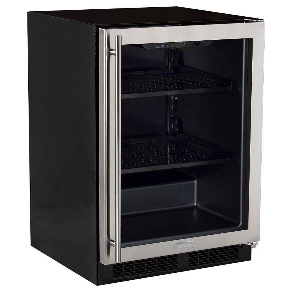 24-In Built-In High-Capacity Beverage Center with Door Swing - Right