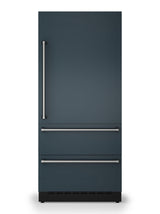 36"W. Integrated Bottom Freezer Door Panel Right Hinge - Squall
