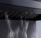 48" Wall Hood, Graphite Stainless Steel