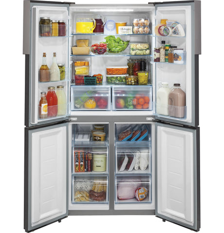 Haier ENERGY STAR® 16.4 Cu. Ft. Quad Door Refrigerator