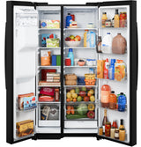 GE® 23.6 Cu. Ft. Counter-Depth Side-By-Side Refrigerator with Extra Tall Dispenser and In-Door Icemaker
