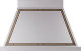 ILVE UANB40SSB Nostalgie 40" Hood in Stainless Steel with Bronze trim