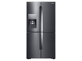 22 cu. ft. Food Showcase Counter Depth 4-Door Flex™ Refrigerator with FlexZone™ in Black Stainless Steel