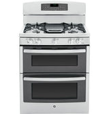 GE Profile™ Series 30" Free-Standing Gas Double Oven with Convection Range