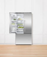 Freestanding French Door Refrigerator Freezer, 36", 20.1 cu ft, Ice