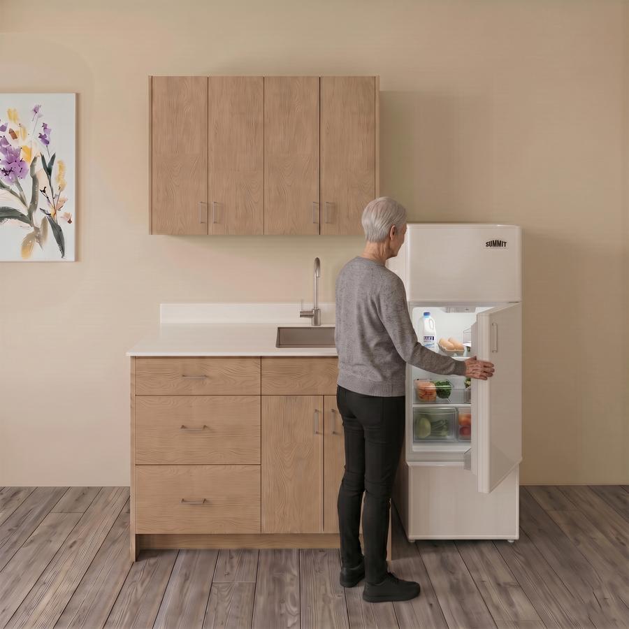 5' Wide Senior Living Turnkey Kitchen, ADA Compliant