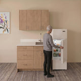 5' Wide Senior Living Turnkey Kitchen, ADA Compliant