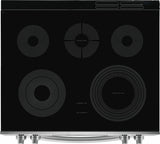 30" Electric Range with Stone-Baked Pizza