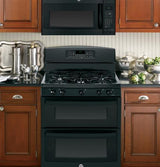 GE® 30" Free-Standing Gas Double Oven Range with Convection