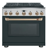 Café™ 36" Brushed Bronze Handle & Knob Set for Pro Range and Rangetop