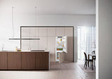 Integrated fridge-freezer with EasyFresh and NoFrost