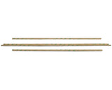 Front Control Electric and Induction Range Stainless Steel 3-Piece Trim Kit