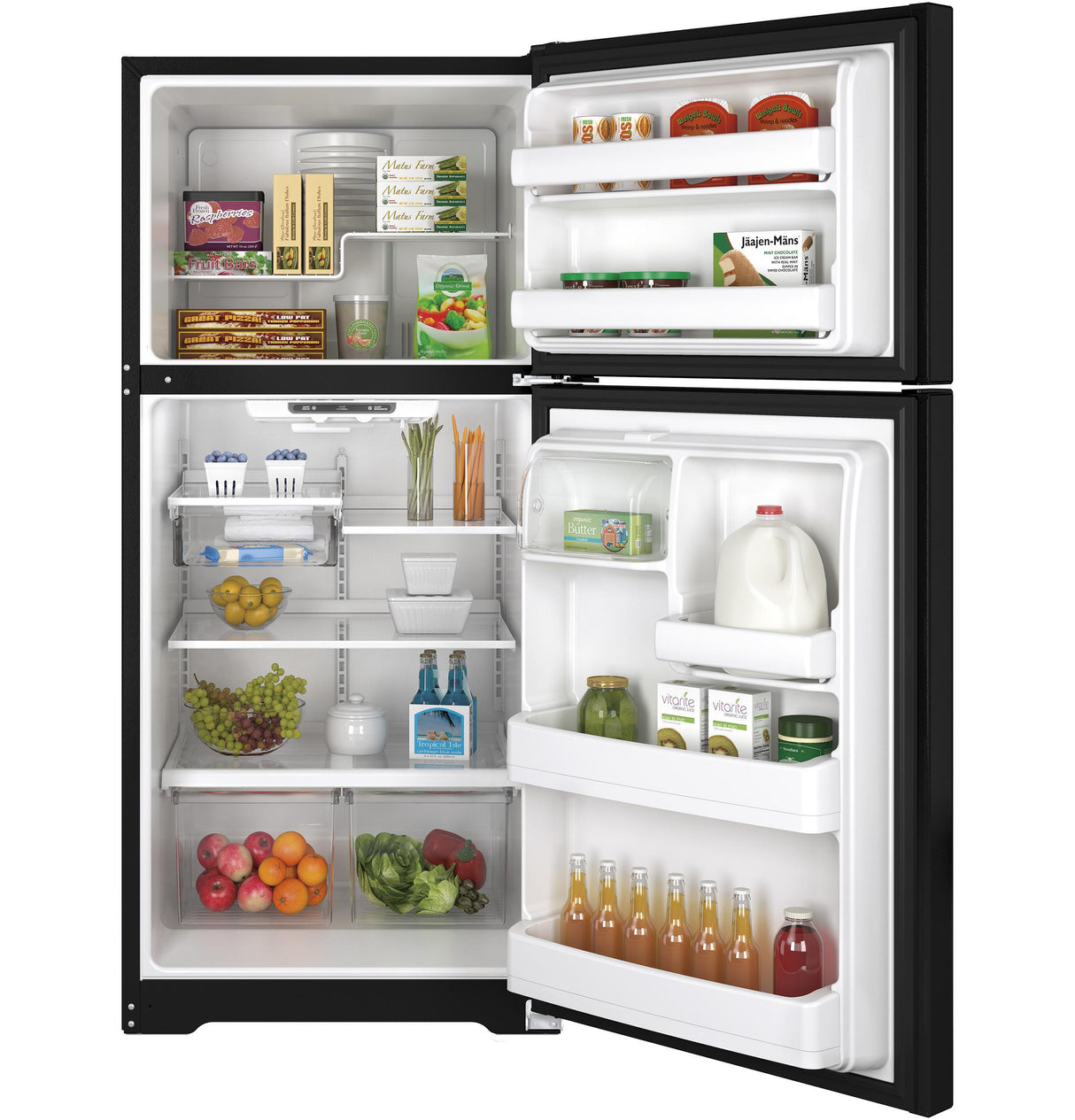 GE® ENERGY STAR® 18.2 Cu. Ft. Top-Freezer Refrigerator