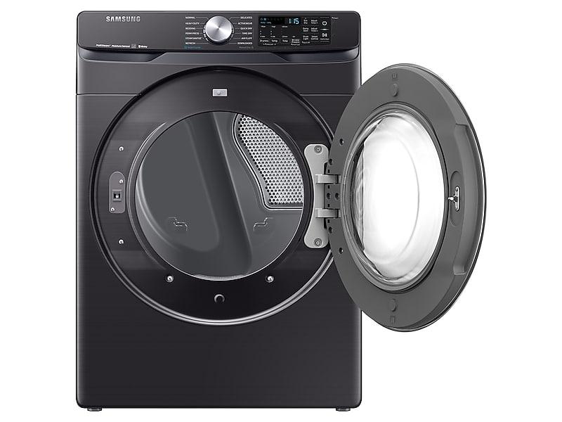 7.5 cu. ft. Smart Electric Dryer with Steam Sanitize+ in Black Stainless Steel
