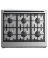 Gas Range, 36", 6 Burners