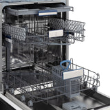 ZLINE 24" Tallac Series 3rd Rack Dishwasher with Traditional Handle, 51dBa (DWV-24) [Color: White Matte]