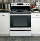 GE® 30" Free-Standing Self-Clean Electric Range