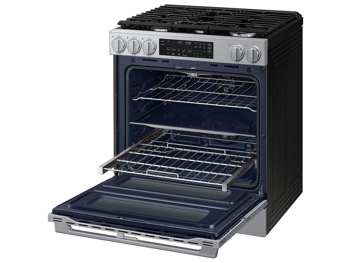 Bespoke Smart Slide-in Gas Range Flex Duo™ Oven  Pro Style Design  Dual True Convection