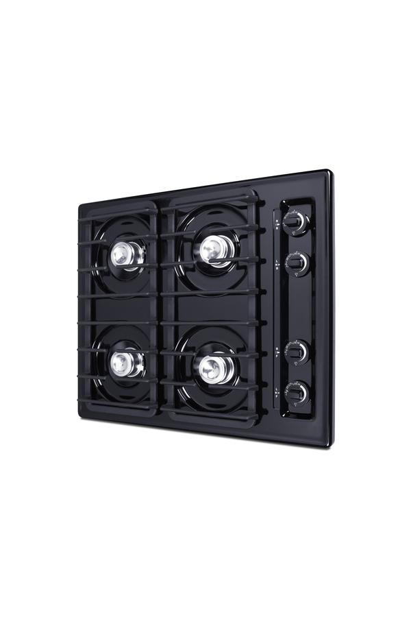 24" Wide 4-burner Gas Cooktop