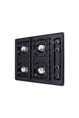24" Wide 4-burner Gas Cooktop