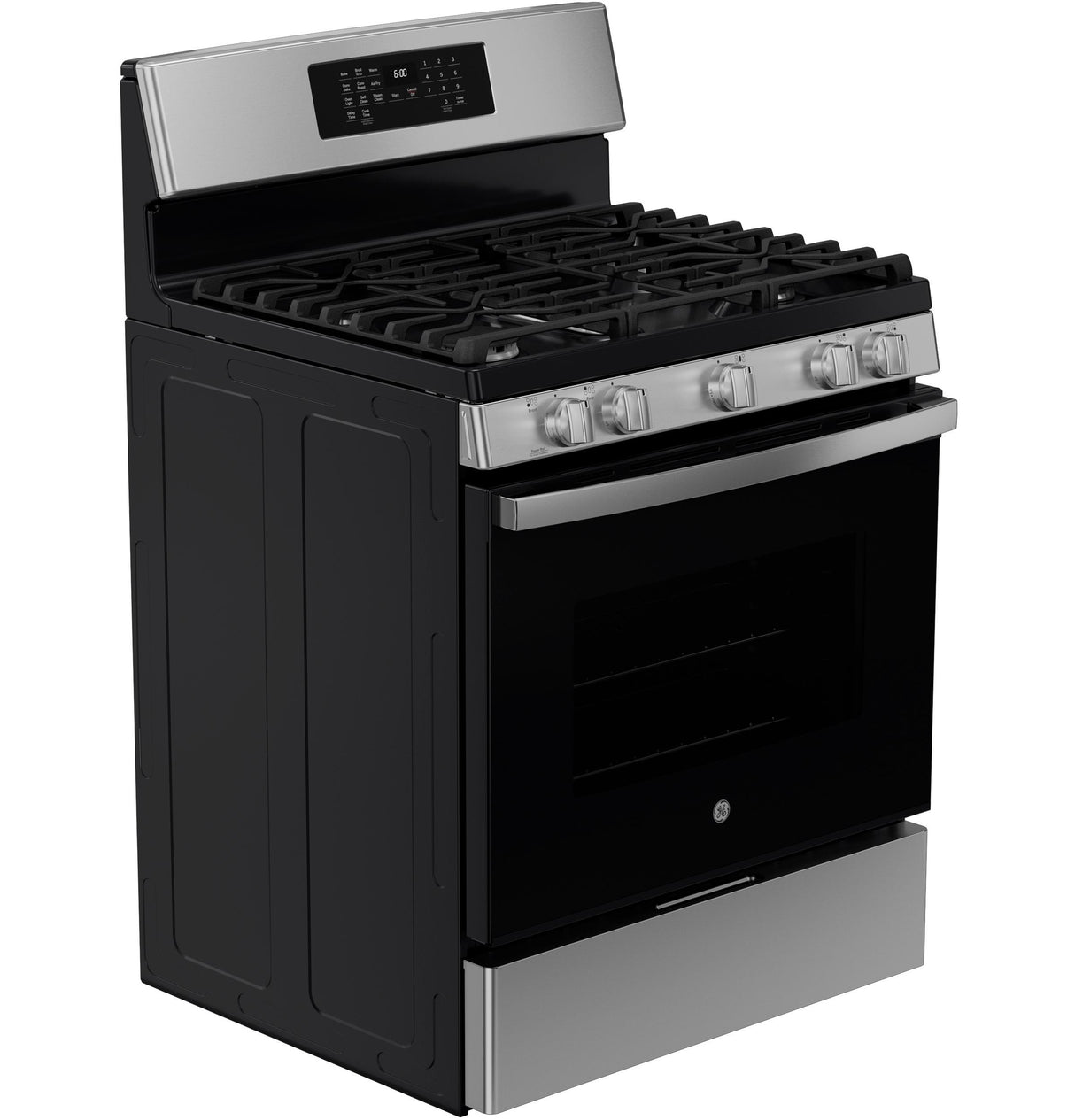 GE® 30" Free-Standing Gas Convection Range with No Preheat Air Fry