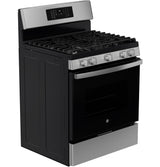 GE® 30" Free-Standing Gas Convection Range with No Preheat Air Fry