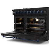 48 Inch Professional Lp Range With Pro-style Knobs In Black/navy Blue Gordon Ramsay Series