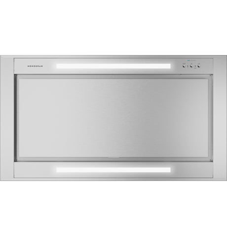 Monogram 48" Island Pyramid Chimney Vent Hood with Air Quality Sensors