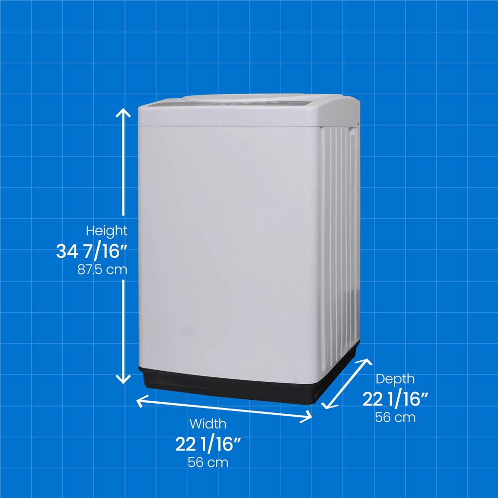 Danby 1.6 cu. ft. Compact Top Load Washing Machine in White