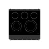30 Inch Professional Electric Range With Precision Knob Control In Black  Gordon Ramsay Series