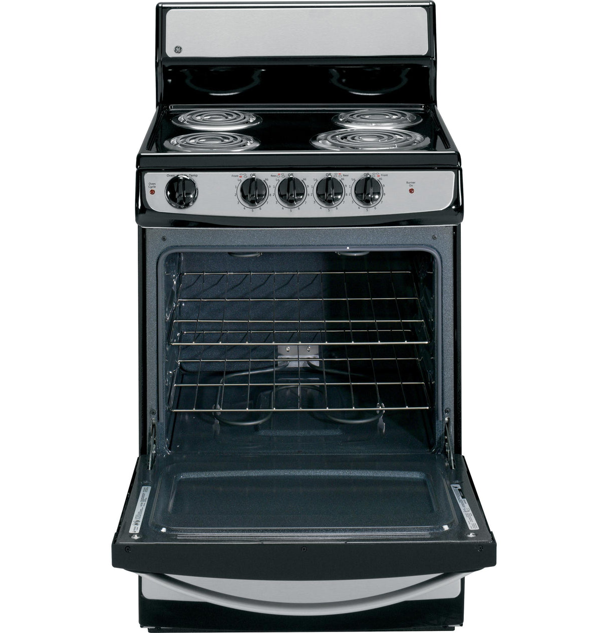 GE® 24" Standard Clean Free-Standing Electric Range