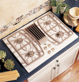 GE Profile™ 30" Built-In Gas Downdraft Cooktop
