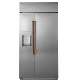 CAF(EBACK)™ 48" Smart Built-In Side-by-Side Refrigerator with Dispenser
