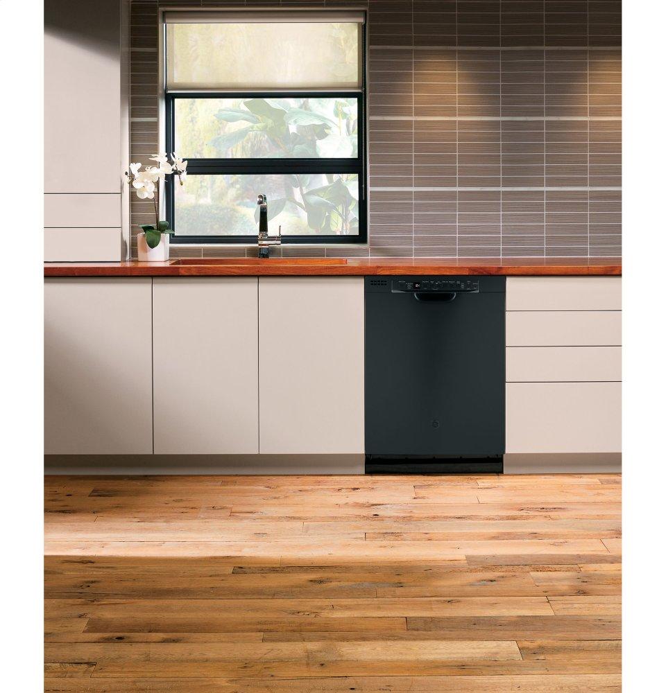 GE® Dishwasher with Front Controls