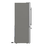 Forno Milano 2-Piece 62-Inch Freestanding Dual Bottom Freezer Refrigerator, Stainless Steel - 34.4 cu.ft, Touch Control, Ice Maker