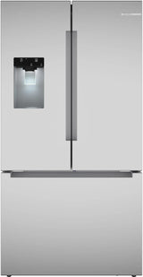 100 Series French Door Bottom Mount Refrigerator 36" Stainless steel (with anti-fingerprint), Total No Frost
