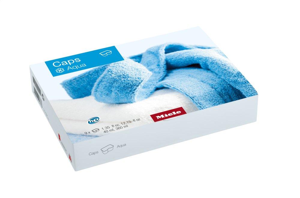 WA CSOA 0901 L - Aqua capsules 9-pack fabric softener for freshly scented laundry.