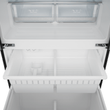 30 Inch 17.5 Cu Ft French Door Counter Depth Refrigerator With Ice Maker In Black/stainless Steel  Gordon Ramsay Series