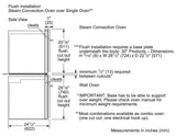 500 Series Single Wall Oven 30" Left SideOpening Door, Stainless Steel