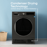 Element 4.0 cu. ft. Front Load Electric Dryer - Gray, ENERGY STAR (ECD4224EGG)