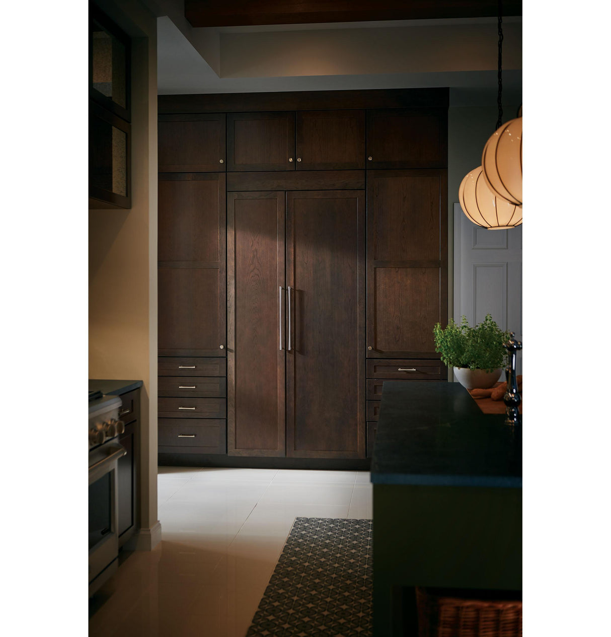 Monogram 18" Smart Integrated Column Freezer
